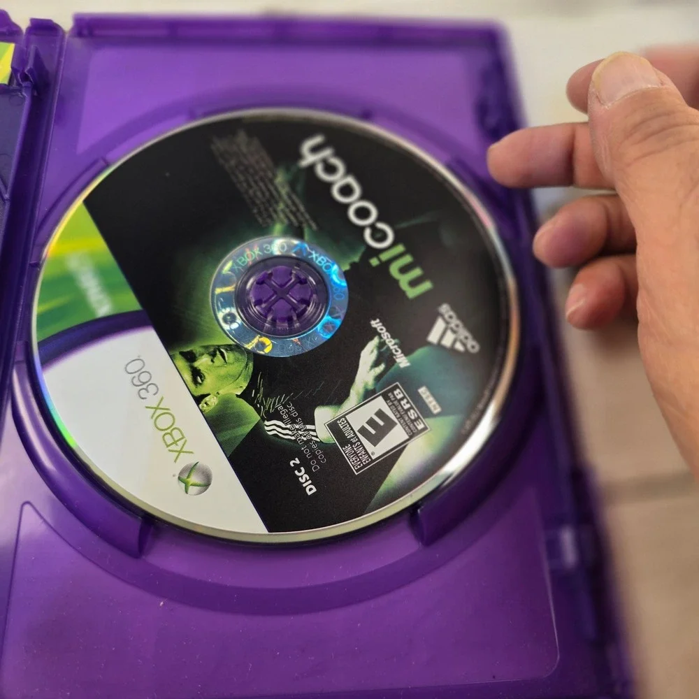Adidas miCoach Xbox 360 Kinect Sports Fitness Training Game 2-Disc Set Manual
